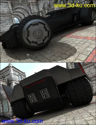 3D打印模型The Super Hero's Car的图片