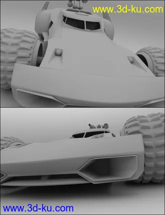 3D打印模型The Super Hero's Car的图片