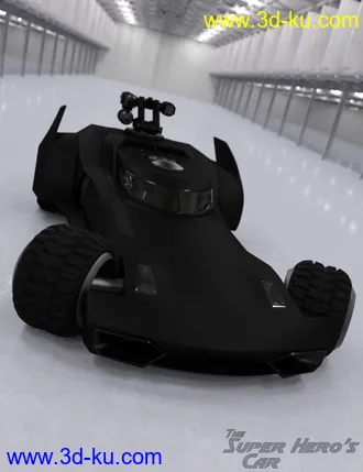 3D打印模型The Super Hero's Car的图片