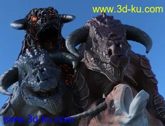 3D打印模型The Thunder Drake的图片