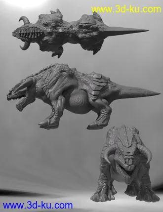3D打印模型The Thunder Drake的图片