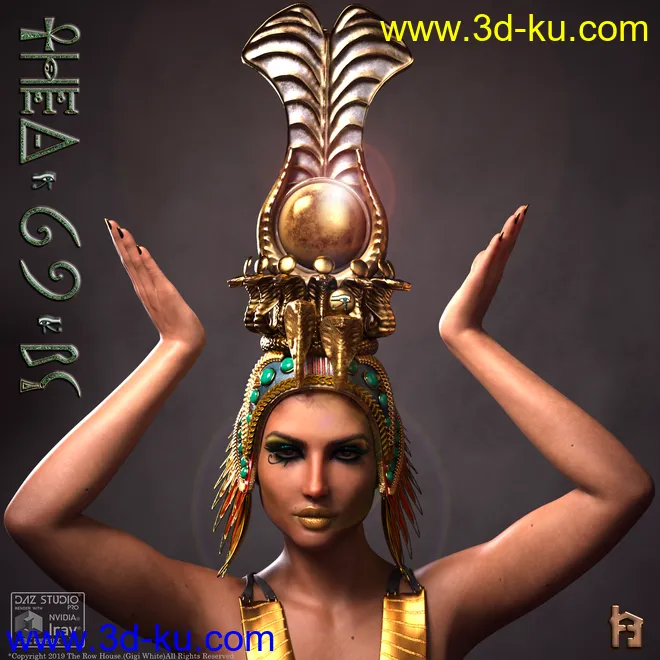 Thea 69 BC Headdress模型的图片1