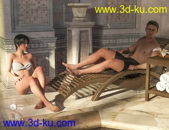 3D打印模型Time To Unwind Poses的图片