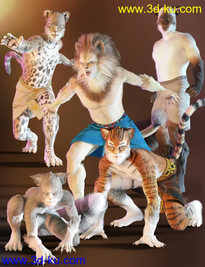 Tomcat For Genesis 8 Male模型的图片1