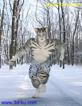 3D打印模型Tomcat For Genesis 8 Male的图片