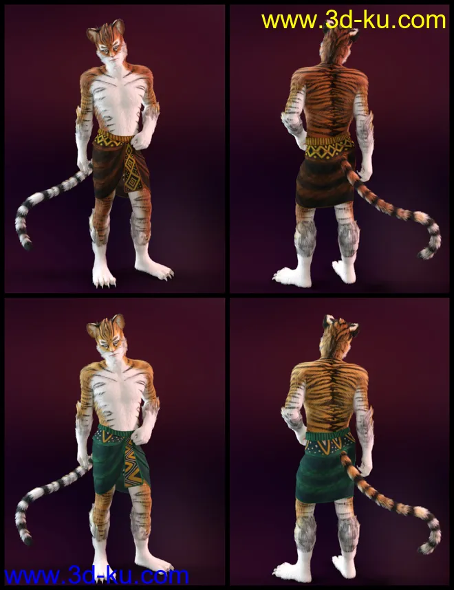Tomcat For Genesis 8 Male模型的图片17