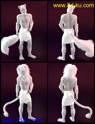 3D打印模型Tomcat For Genesis 8 Male的图片