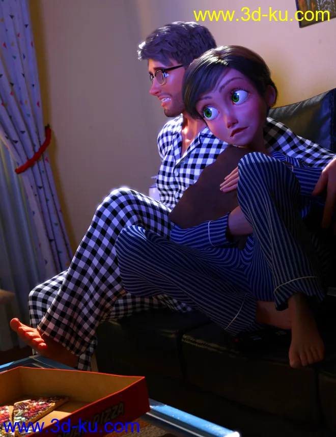 Toon Princess for Genesis 8 Female模型的图片5