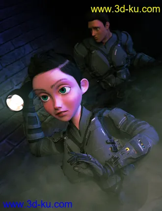 3D打印模型Toon Princess for Genesis 8 Female的图片