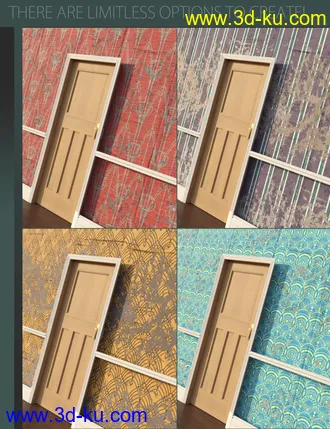 3D打印模型Top Drawer Wallpaper Shader Construction Kit的图片