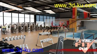 3D打印模型Total Fit Gym的图片