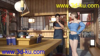 3D打印模型Traditional Japanese Tea Shop的图片