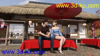 3D打印模型Traditional Japanese Tea Shop的图片