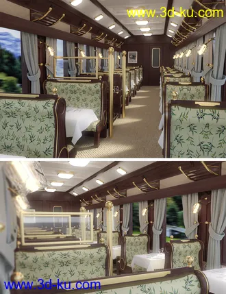 3D打印模型Train Dine的图片