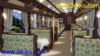 3D打印模型Train Dine的图片