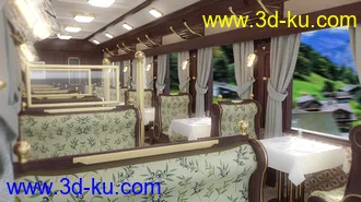 3D打印模型Train Dine的图片