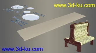 3D打印模型Train Dine的图片
