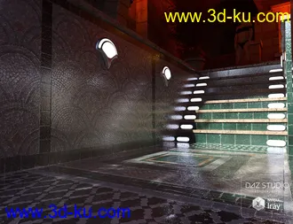 3D打印模型Tranquil Private Pool的图片