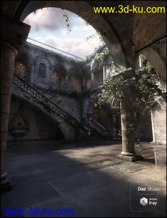 3D打印模型Trinity Atrium Fallen Iray Addon的图片