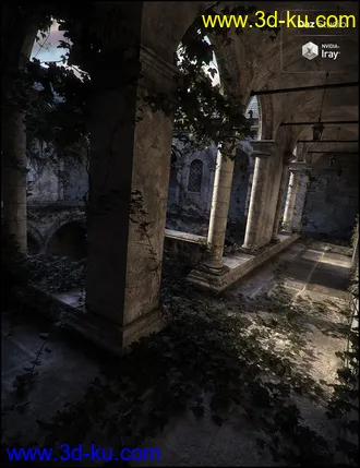 3D打印模型Trinity Atrium Fallen Iray Addon的图片
