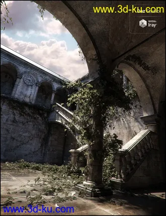 3D打印模型Trinity Atrium Fallen Iray Addon的图片