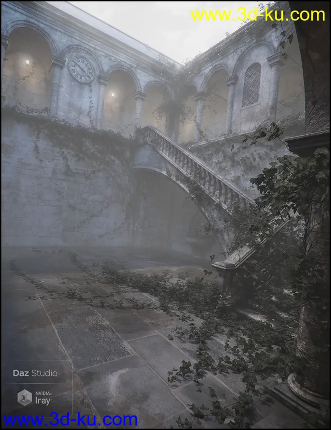Trinity Atrium Fallen Iray Addon模型的图片8
