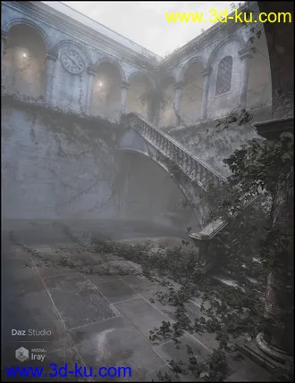 3D打印模型Trinity Atrium Fallen Iray Addon的图片