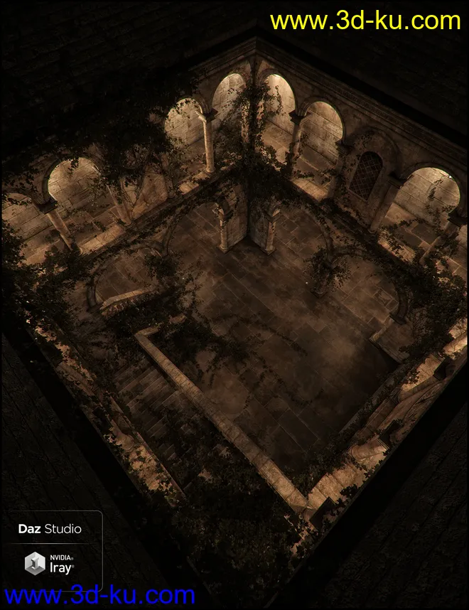 Trinity Atrium Fallen Iray Addon模型的图片9
