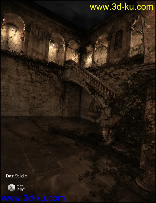 Trinity Atrium Fallen Iray Addon模型的图片10