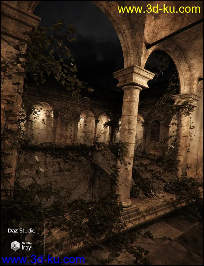 Trinity Atrium Fallen Iray Addon模型的图片11