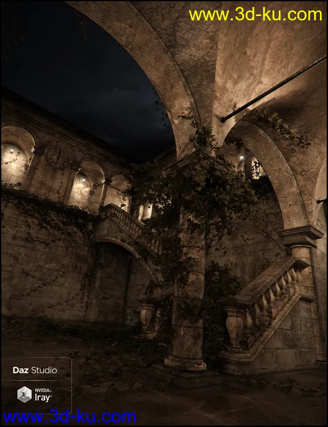 Trinity Atrium Fallen Iray Addon模型的图片13