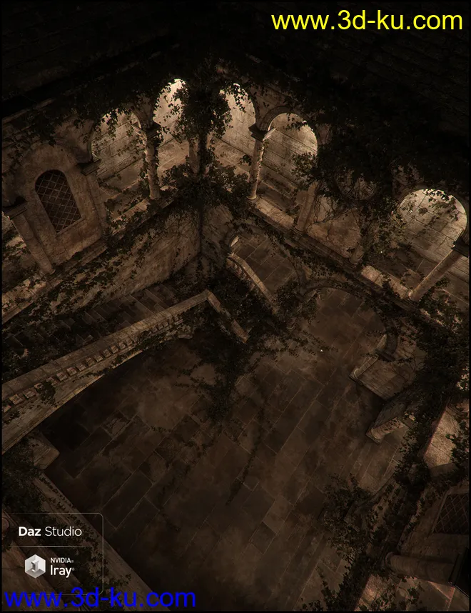Trinity Atrium Fallen Iray Addon模型的图片14
