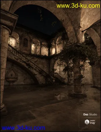 3D打印模型Trinity Atrium Fallen Iray Addon的图片