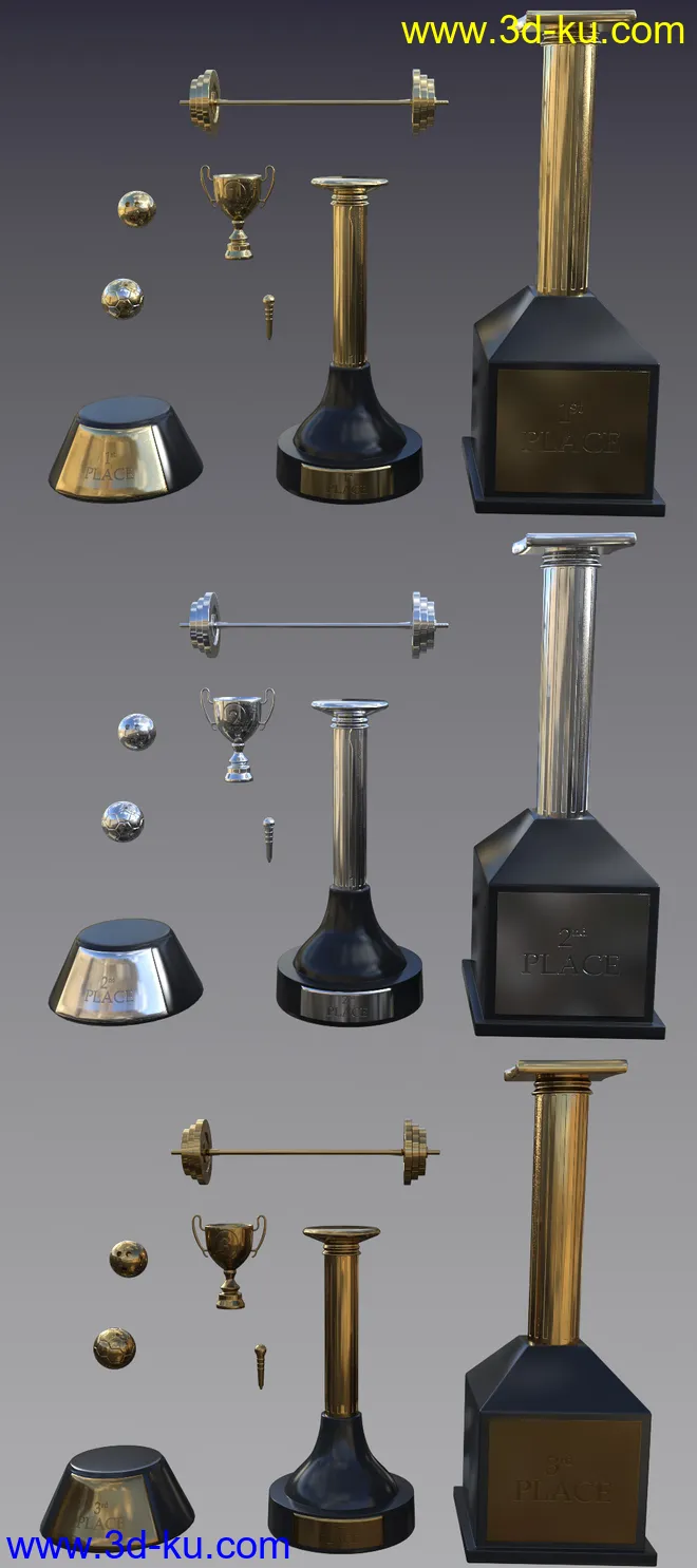 Trophy for Genesis 8模型的图片8