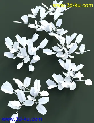 3D打印模型Tropical Plants Vol 4 - House Plants的图片