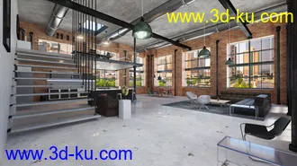 TS Industrial Apartment模型的图片3