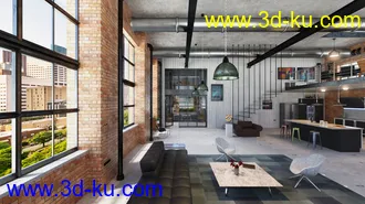 TS Industrial Apartment模型的图片4