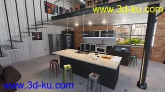 3D打印模型TS Industrial Apartment的图片
