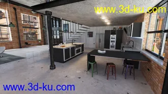 TS Industrial Apartment模型的图片12