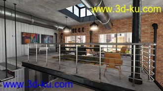 3D打印模型TS Industrial Apartment的图片