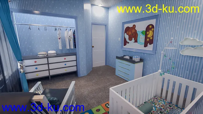 TS Nursery Room模型的图片3