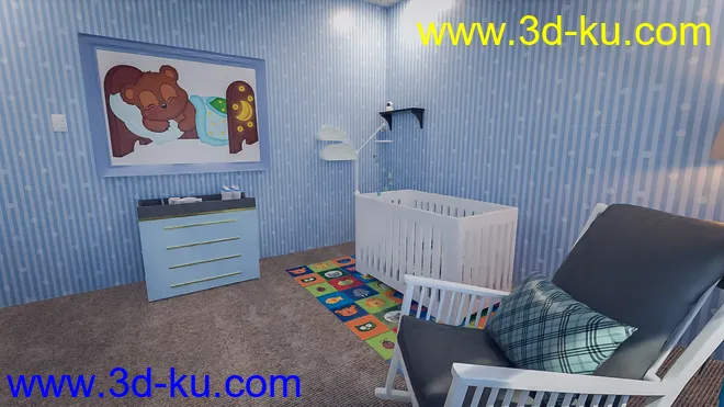 TS Nursery Room模型的图片4