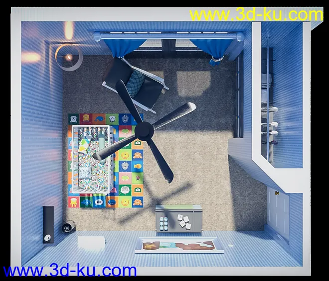 TS Nursery Room模型的图片7