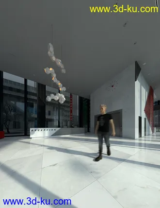 3D打印模型TT Interior Hall的图片