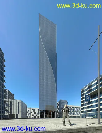 3D打印模型Twisted Tower的图片