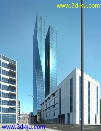 3D打印模型Twisted Tower的图片