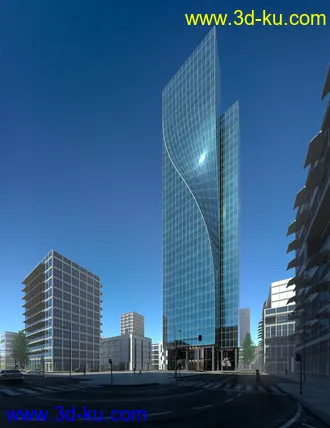 3D打印模型Twisted Tower的图片