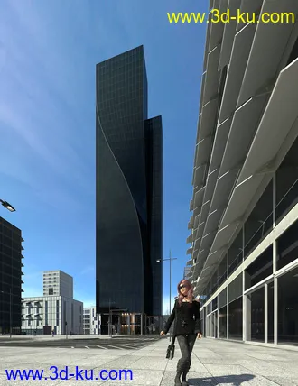 3D打印模型Twisted Tower的图片