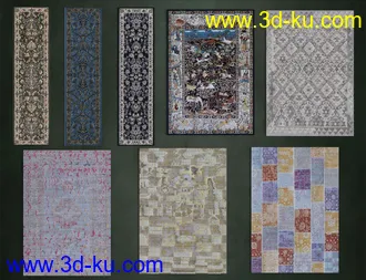 3D打印模型Ultimate Rug Collection的图片