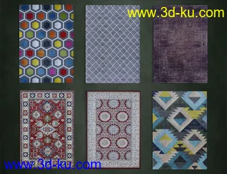 3D打印模型Ultimate Rug Collection的图片